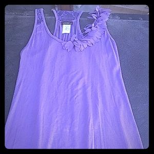 Purple tank